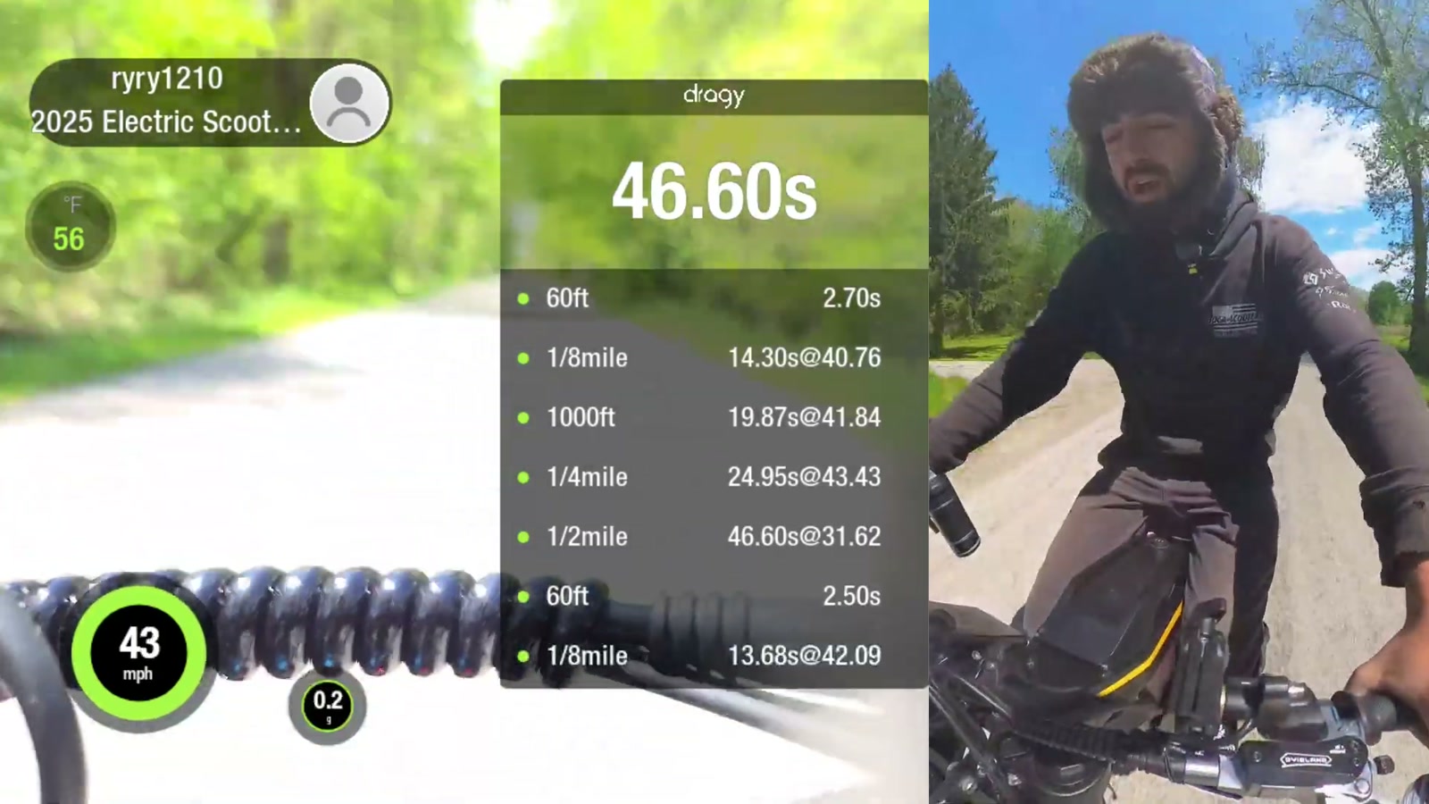 Video still from Freego Nova 4 Review: A Mid-Drive Electric Dirt Bike That Wants to Wheelie Everywhere at 1:34