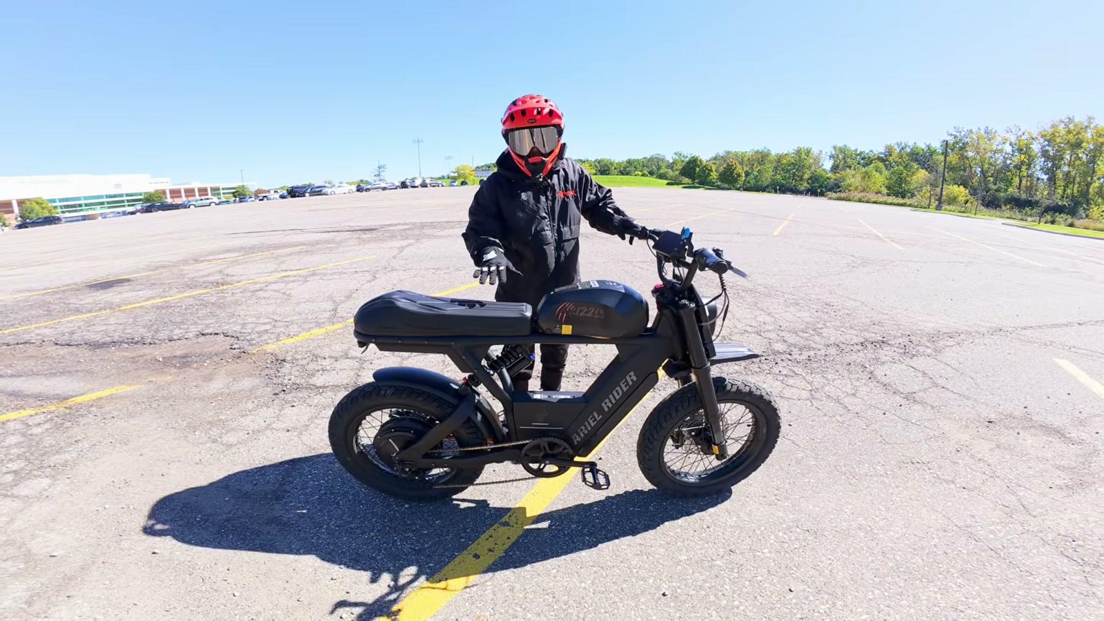 Video still from Ariel Rider Grizzly 72V Review: Fast, Heavy, and Surprisingly Smooth at 10:06