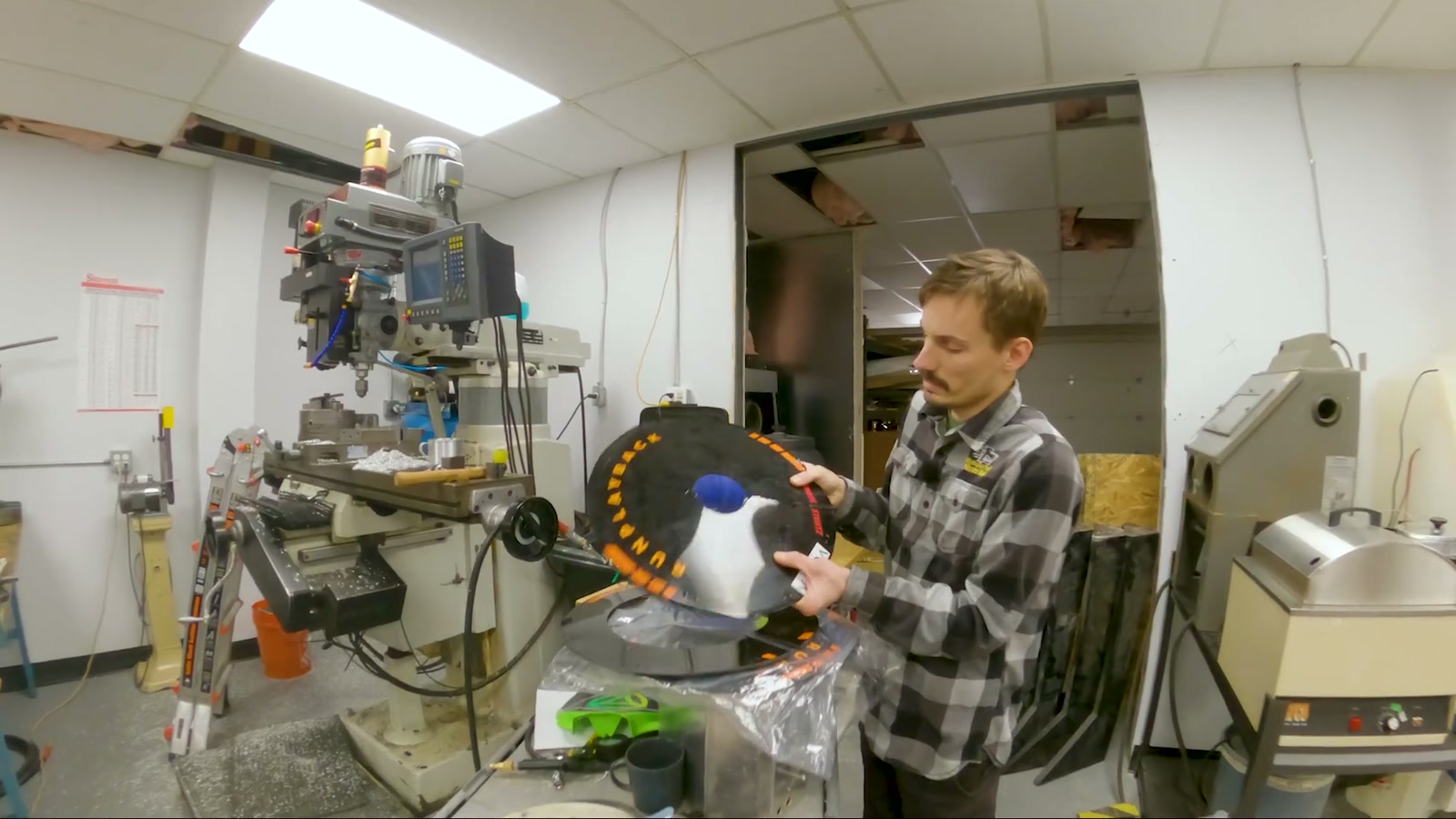 Video still from Surron Aero Wheel Covers: The Lightweight Disc Cover Setup I’d Actually Stunt On at 1:54