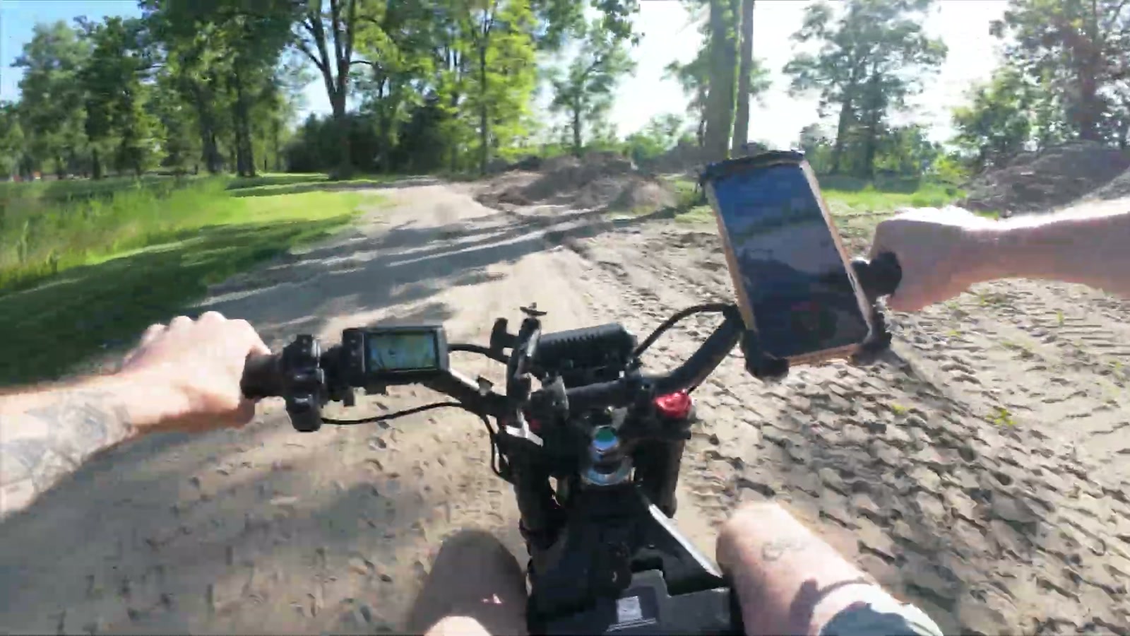 Video still from Windone RS5 Review: A Mini Electric Dirt Bike With Real Brakes, Solid Suspension, and Surprisingly Grown-Up Features at 7:11
