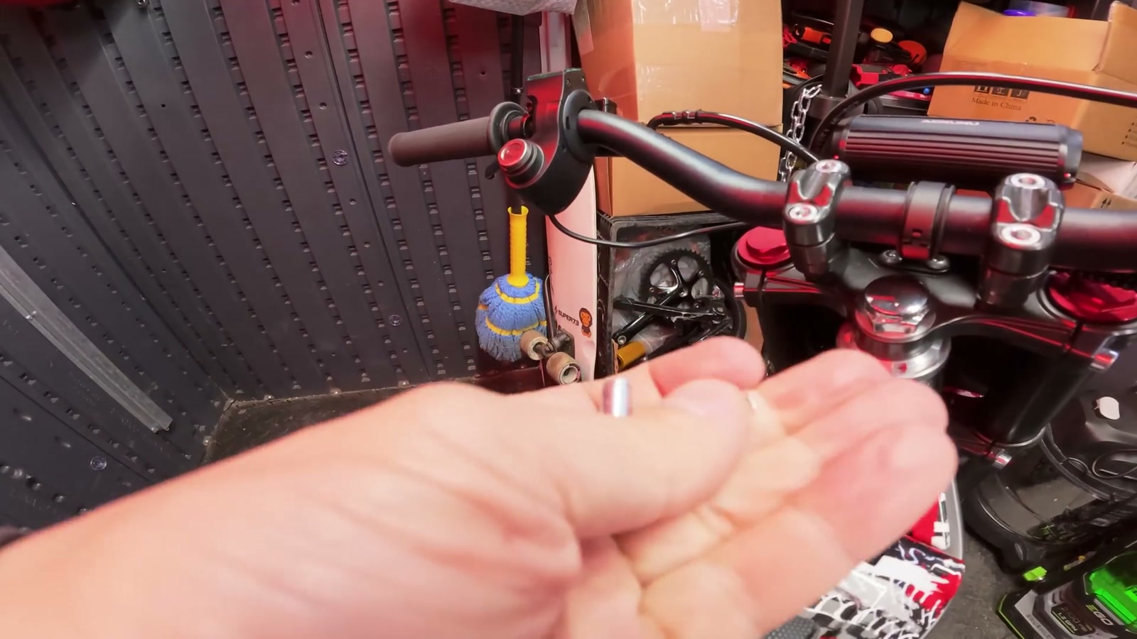 Video still from Yozma IN 10 DIY Colored Plastics Kit: The Quickest Way I’ve Found to Refresh the Bike’s Look at 3:25